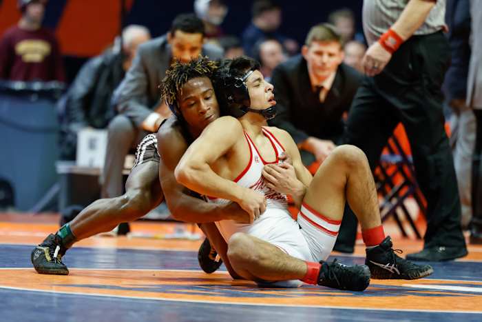 Illinois state wrestling championships February 18 2023 Nate Latsch 15405